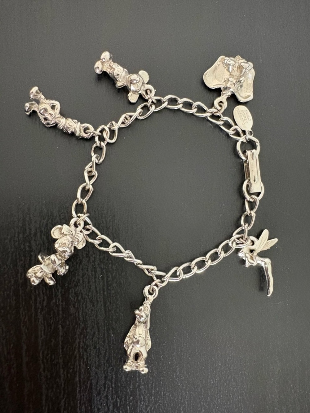 Vintage Disney Charm Bracelet